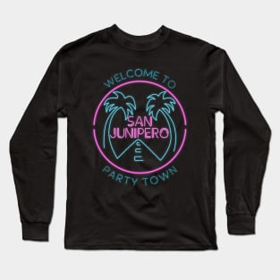 San Junipero Party Town Long Sleeve T-Shirt